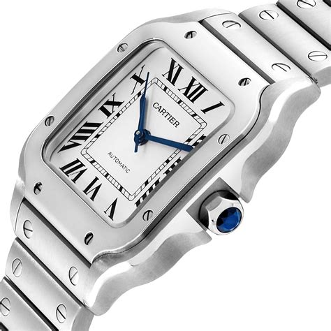 cartier santos galbee medium|cartier santos medium pre owned.